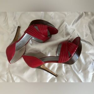 Guess Bold Red Women's Heels Hot Girl Vibes!🔥🫦